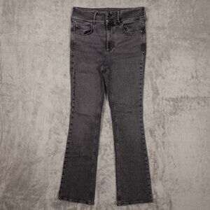 We The‎ Free by Free People Gray Bootcut Jeans Size 30 – Stretch High Rise Denim